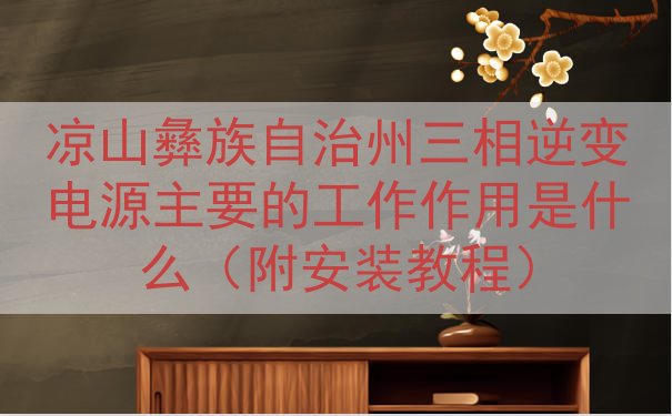 凉山彝族自治州三相逆变电源的工作作用是什么（附安装教程）