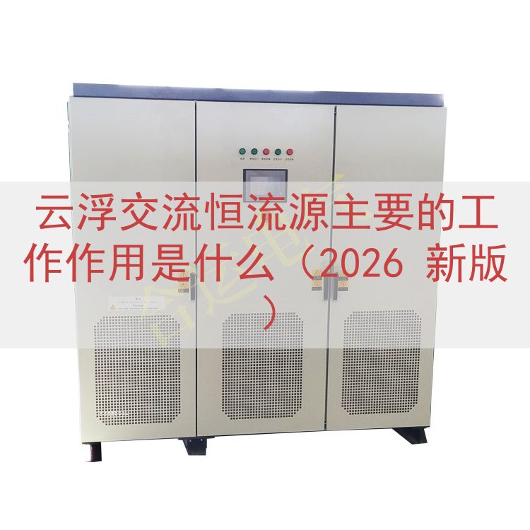 云浮交流恒流源的工作作用是什么（2026 新版）